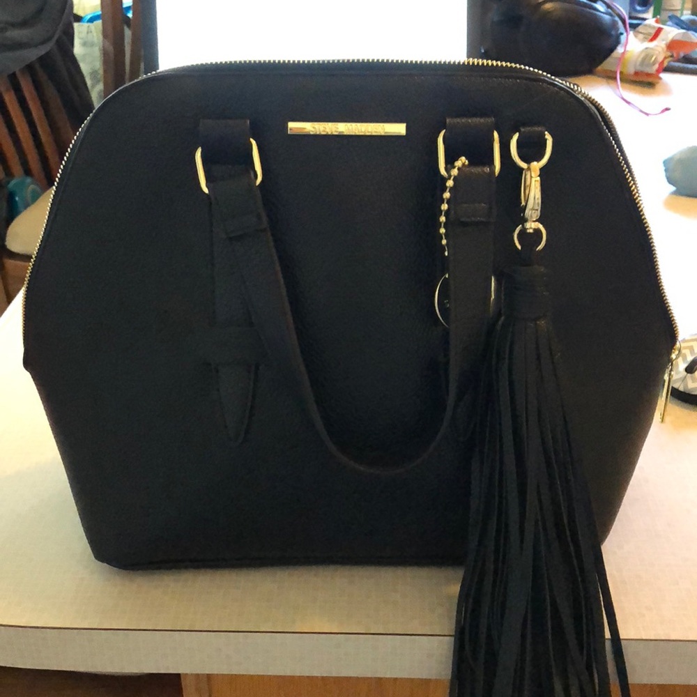 Steven Madden Black Purse